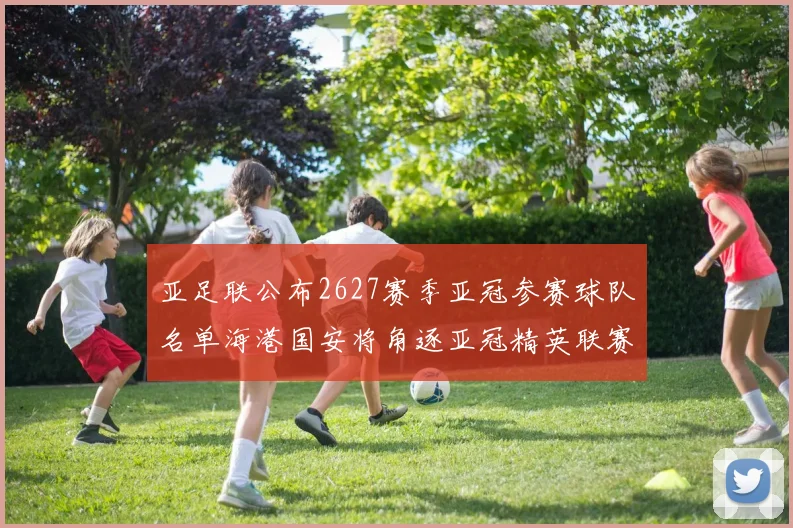 亚足联公布2627赛季亚冠参赛球队名单海港国安将角逐亚冠精英联赛