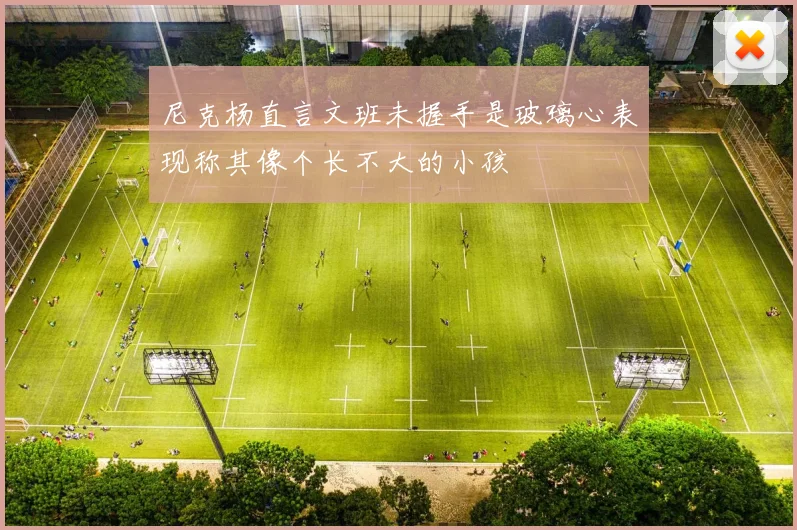 尼克杨直言文班未握手是玻璃心表现称其像个长不大的小孩